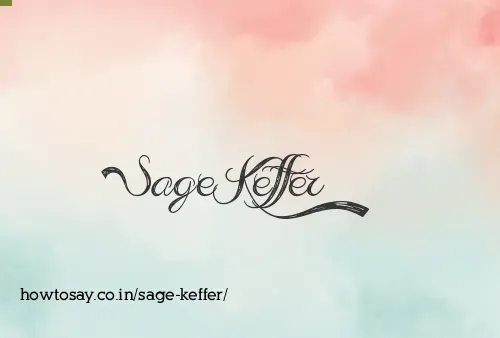 Sage Keffer