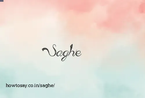 Saghe