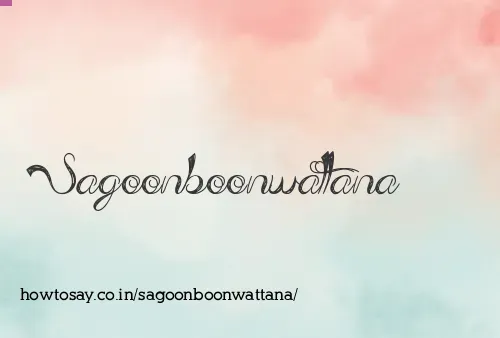 Sagoonboonwattana