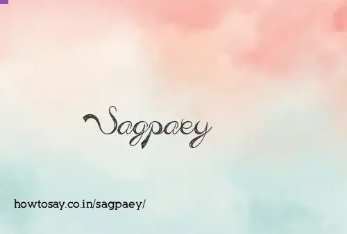 Sagpaey