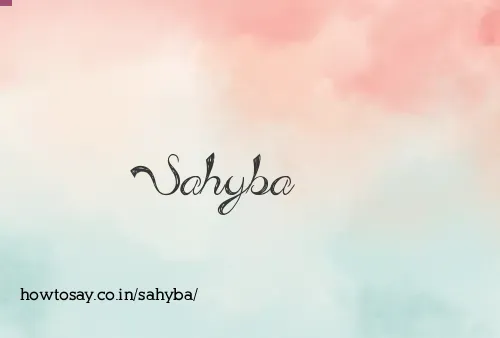 Sahyba