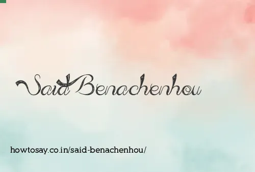 Said Benachenhou