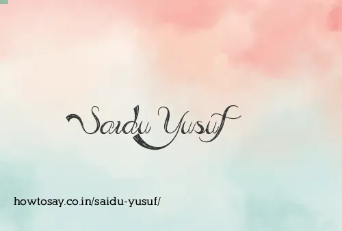 Saidu Yusuf