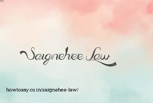 Saignehee Law