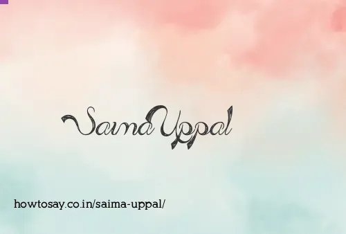 Saima Uppal