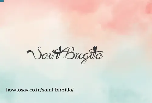 Saint Birgitta