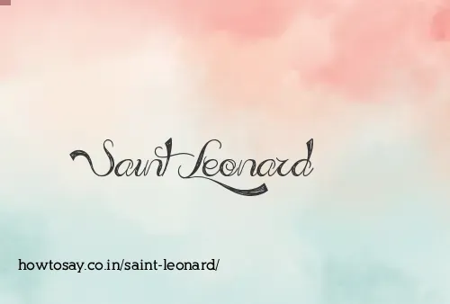 Saint Leonard