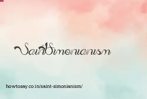 Saint Simonianism