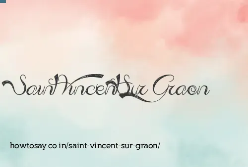 Saint Vincent Sur Graon