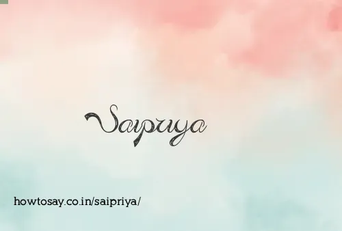Saipriya