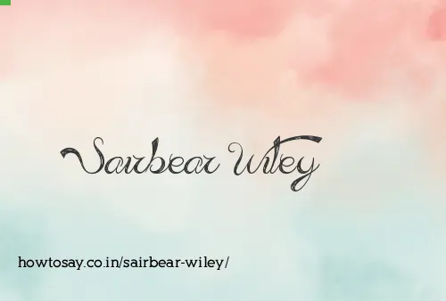 Sairbear Wiley