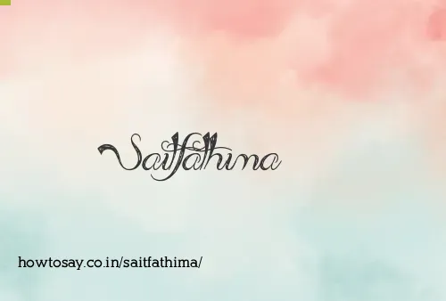 Saitfathima