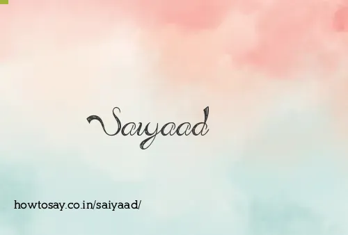 Saiyaad