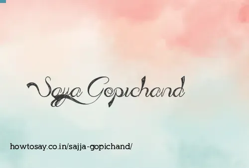 Sajja Gopichand