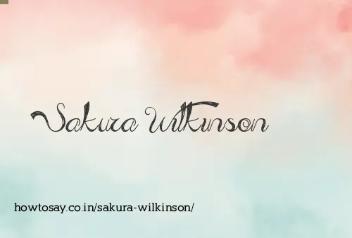 Sakura Wilkinson