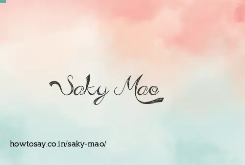 Saky Mao