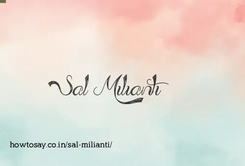 Sal Milianti
