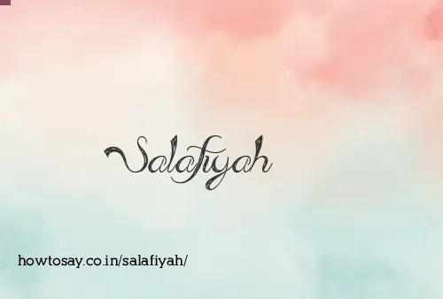 Salafiyah