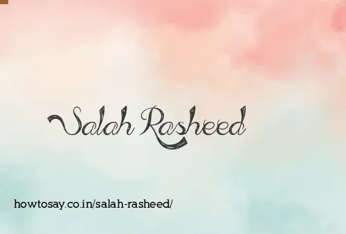 Salah Rasheed