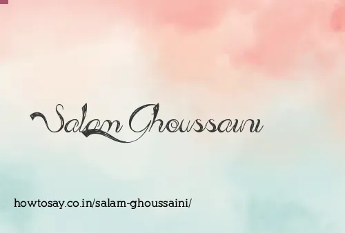 Salam Ghoussaini