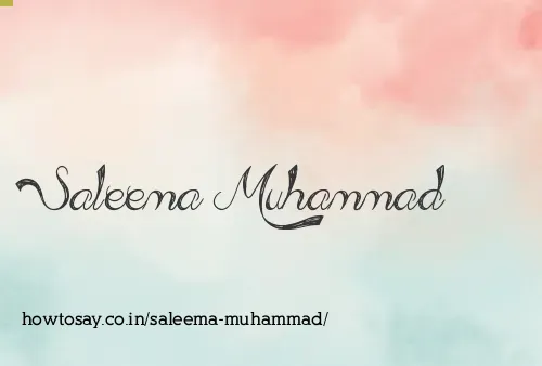 Saleema Muhammad