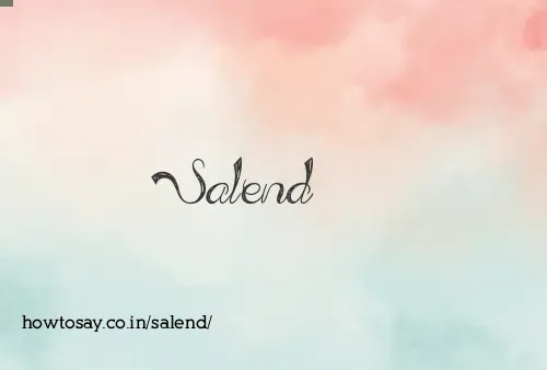 Salend
