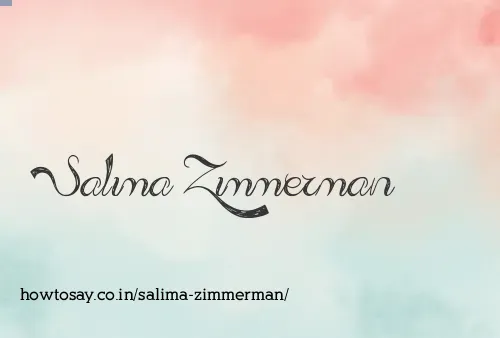 Salima Zimmerman