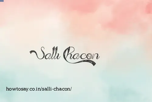 Salli Chacon