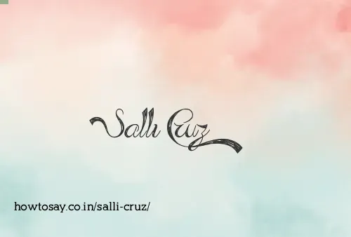 Salli Cruz