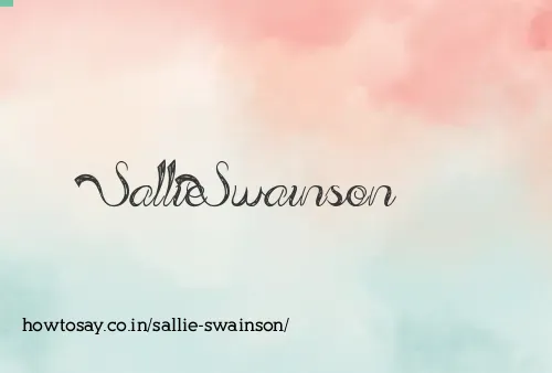 Sallie Swainson