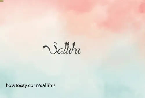 Sallihi