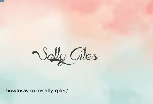 Sally Giles