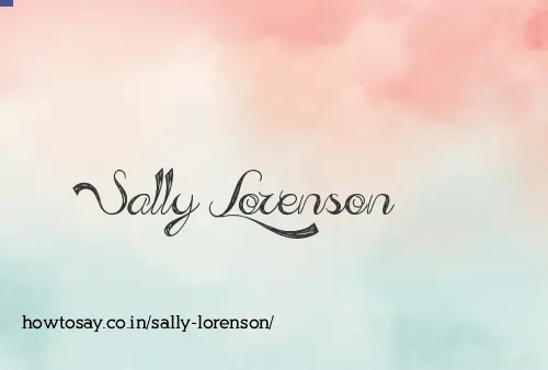 Sally Lorenson