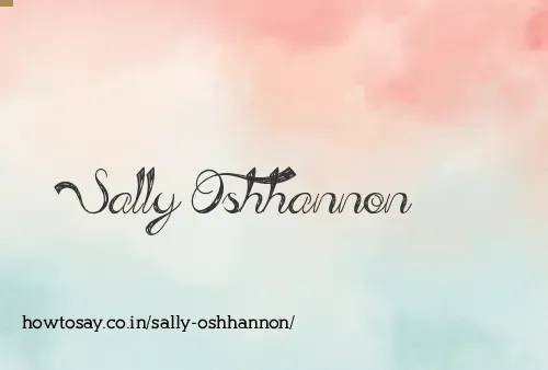 Sally Oshhannon