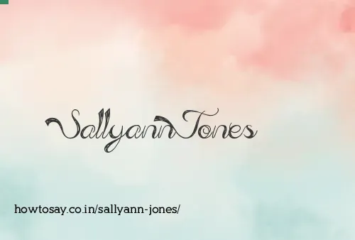 Sallyann Jones