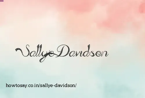 Sallye Davidson