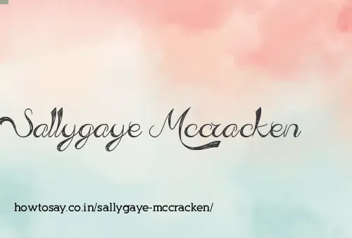 Sallygaye Mccracken