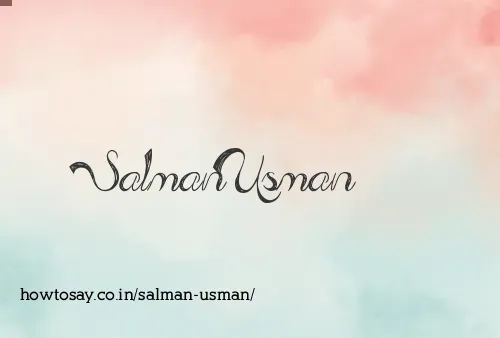 Salman Usman