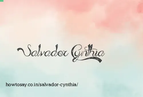 Salvador Cynthia