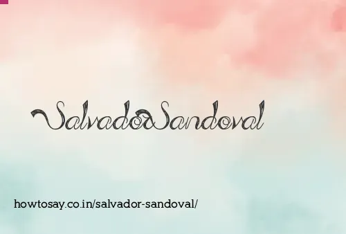 Salvador Sandoval