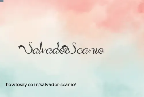 Salvador Scanio