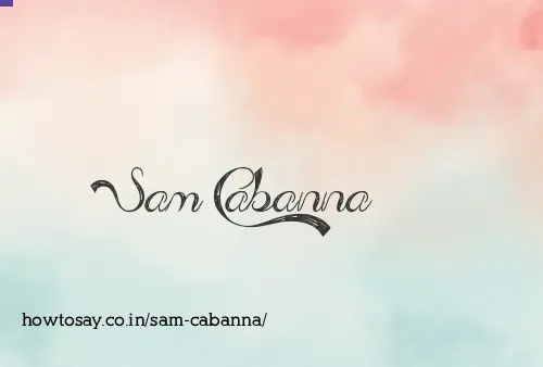 Sam Cabanna