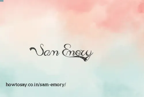 Sam Emory