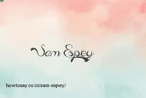 Sam Espey
