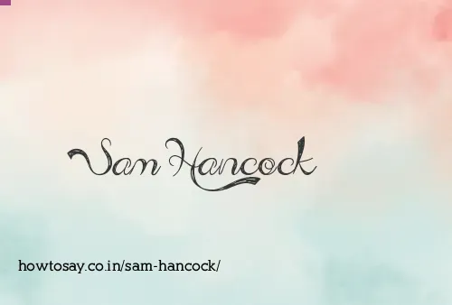 Sam Hancock