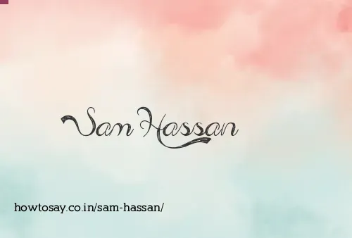 Sam Hassan