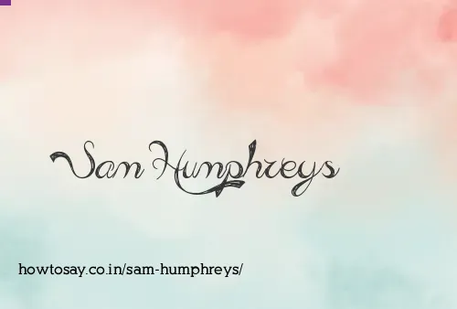 Sam Humphreys