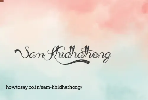 Sam Khidhathong