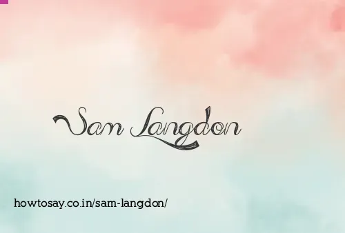 Sam Langdon