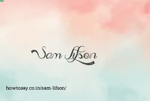 Sam Lifson